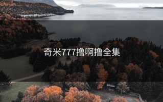 奇米777撸啊撸全集
