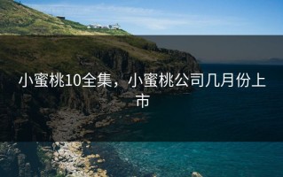 小蜜桃10全集，小蜜桃公司几月份上市