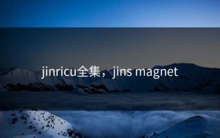 jinricu全集，jins magnet